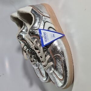 Verbenas Sneakers Sora Cracked Metallic Silver